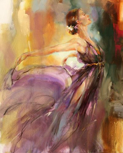 Aphrodite Oil Painting by Anna Razumovskaya