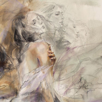 Auburn Melody Oil Painting by Anna Razumovskaya