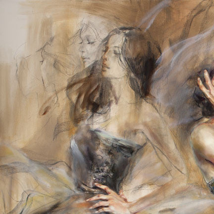 Auburn Melody Oil Painting by Anna Razumovskaya