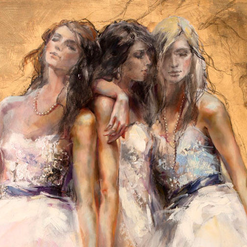 Bond Oil Painting by Anna Razumovskaya