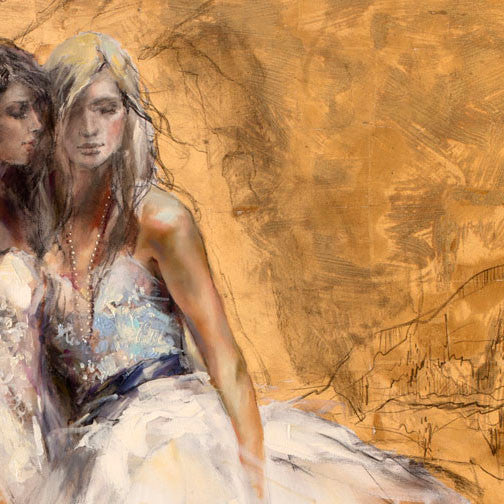 Bond Oil Painting by Anna Razumovskaya