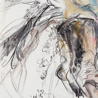 Collision of Light Oil Painting by Anna Razumovskaya