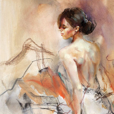 Collision of Light 2 Oil Painting by Anna Razumovskaya