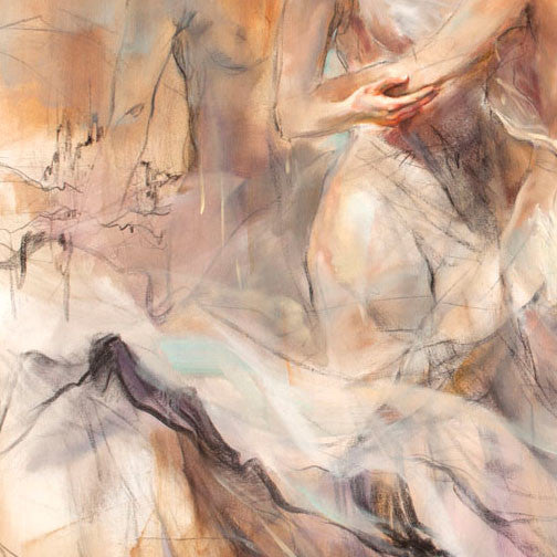 Devotion Oil Painting by Anna Razumovskaya