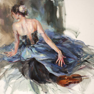 Emphasis 1 Oil Painting by Anna Razumovskaya