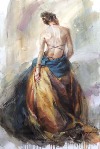 Envision Oil Painting by Anna Razumovskaya