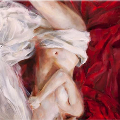 Falling in Love Oil Painting by Anna Razumovskaya