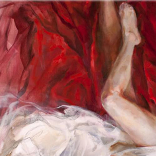 Falling in Love Oil Painting by Anna Razumovskaya