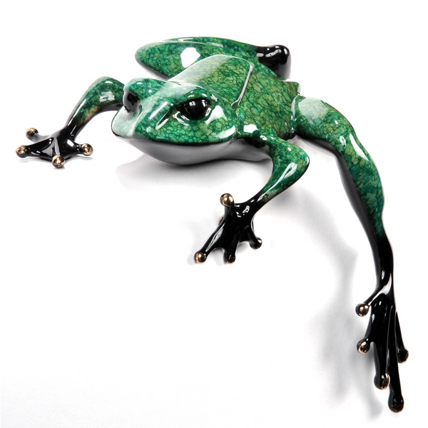 Fat Boy bronze frog by Tim Cotterill