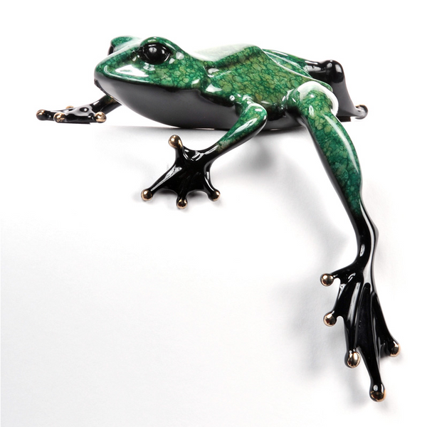 Fat Boy bronze frog by Tim Cotterill