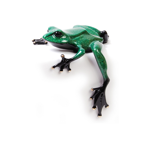 Fat Boy bronze frog by Tim Cotterill