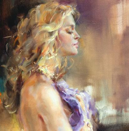 Fermata Oil Painting by Anna Razumovskaya