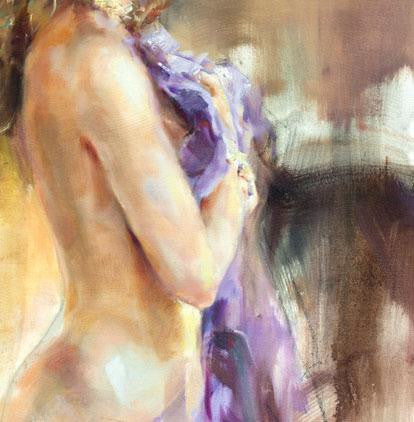 Fermata Oil Painting by Anna Razumovskaya