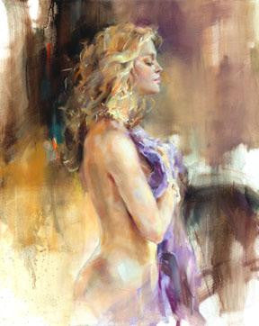 Fermata Oil Painting by Anna Razumovskaya