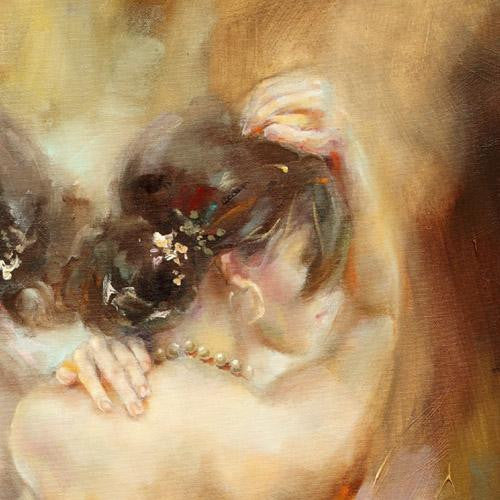 Forgotten Town Oil Painting by Anna Razumovskaya