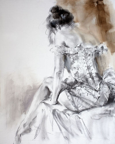 French Laces 1 Oil Painting by Anna Razumovskaya
