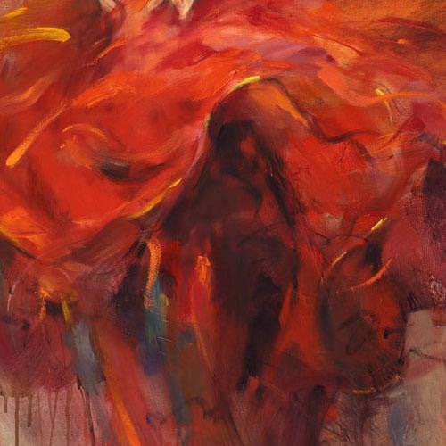 Giro 2 Oil Painting by Anna Razumovskaya
