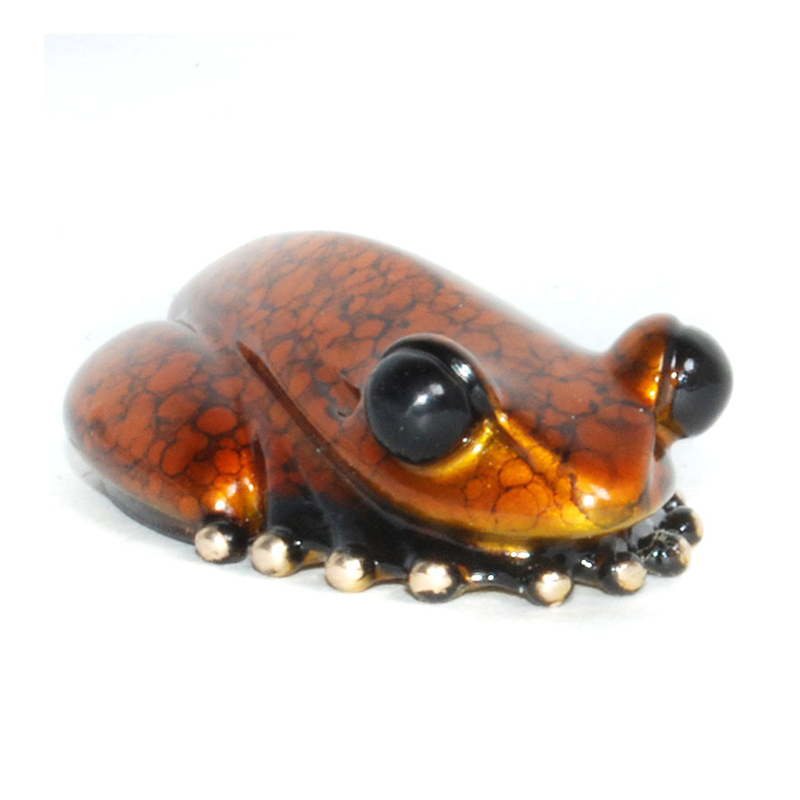 Gumdrop bronze frog by Tim Cotterill