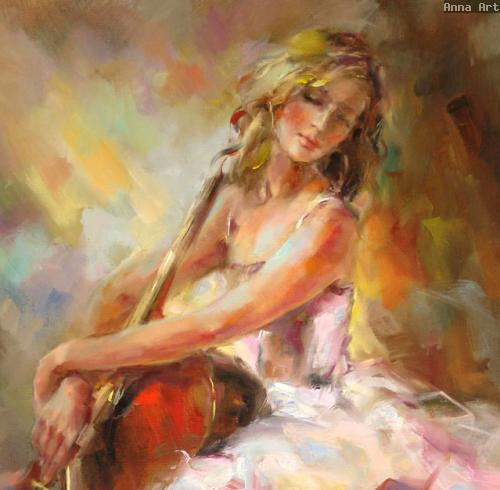 Harmony 1 Oil Painting by Anna Razumovskaya