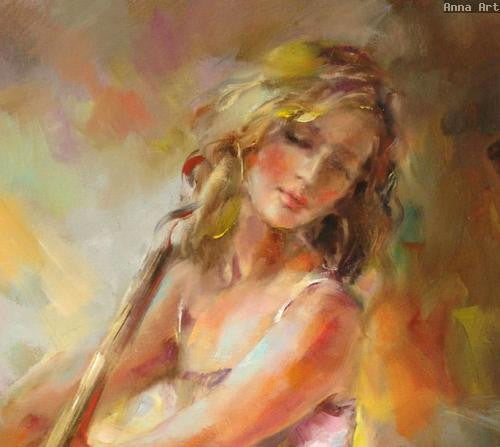 Harmony 1 Oil Painting by Anna Razumovskaya