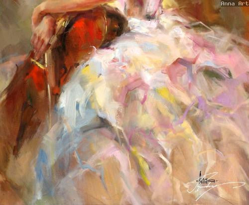 Harmony 1 Oil Painting by Anna Razumovskaya