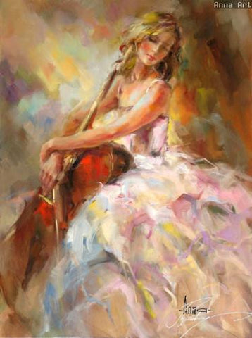 Harmony 1 Oil Painting by Anna Razumovskaya
