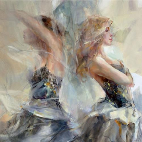Hesperides Oil Painting by Anna Razumovskaya