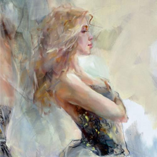 Hesperides Oil Painting by Anna Razumovskaya