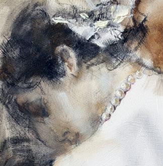 Hold Me Close Oil Painting by Anna Razumovskaya