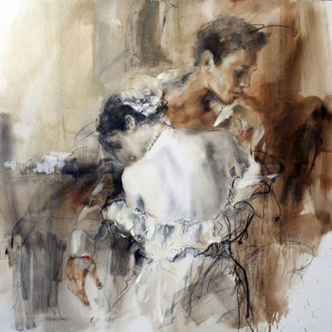 Hold Me Close Oil Painting by Anna Razumovskaya