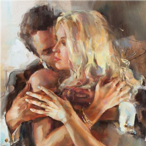 Intensity 1 Oil Painting bu Anna Razumovskaya