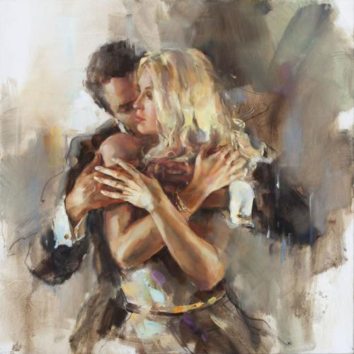 Intensity 1 Oil Painting bu Anna Razumovskaya