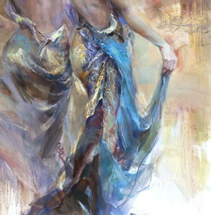 La Belle Epoque Oil Painting by Anna Razumovskaya