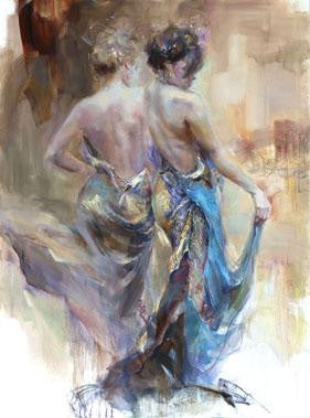 La Belle Epoque Oil Painting by Anna Razumovskaya