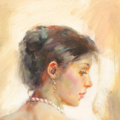 Muse Oil Painting by Anna Razumovskaya