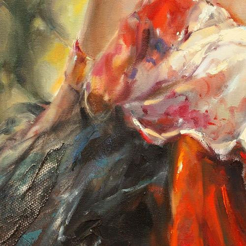 Muse Oil Painting by Anna Razumovskaya