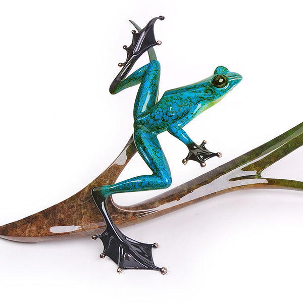 Papillon bronze frog by Tim Cotterill