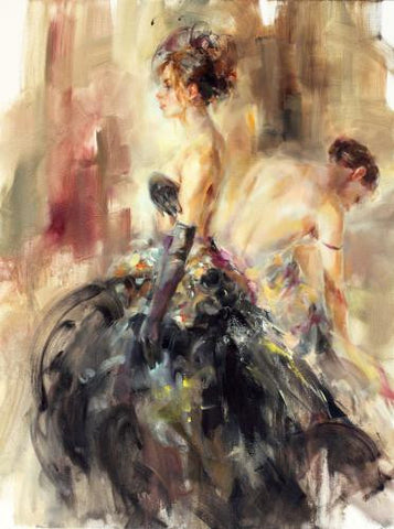 Parisian Nights Oil Painting by Anna Razumovskaya