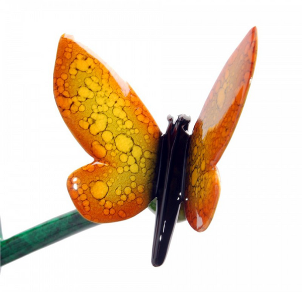 Poppy bronze frog by Tim Cotterill