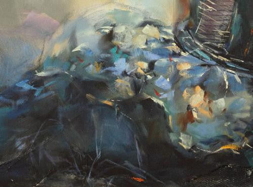 Resting Moment Oil Painting by Anna Razumovskaya