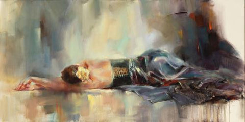 Serenity Oil Painting by Anna Razumovskaya