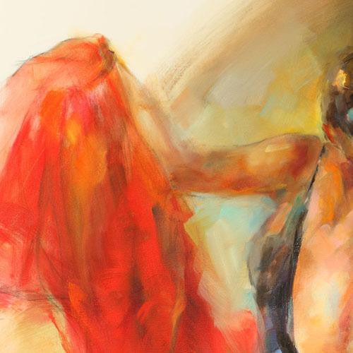 She Dances in Beauty 3 Oil Painting by Anna Razumovskaya