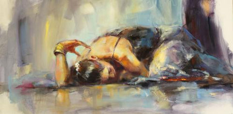 Solitude Oil Painting by Anna Razumovskaya