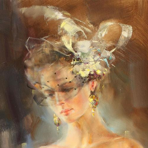 Sounds of Time Oil Painting by Anna Razumovskaya