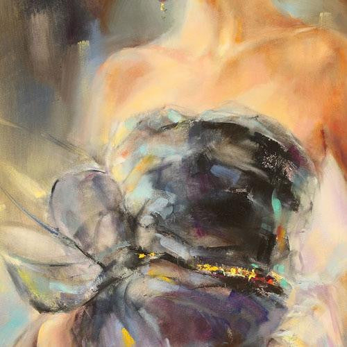 Sounds of Time Oil Painting by Anna Razumovskaya