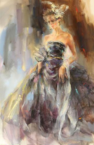 Sounds of Time Oil Painting by Anna Razumovskaya