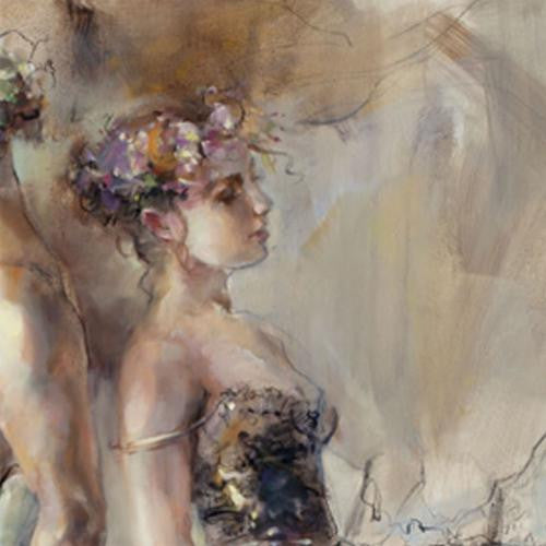 The Feast of Bacchus Oil Painting by Anna Razumovskaya