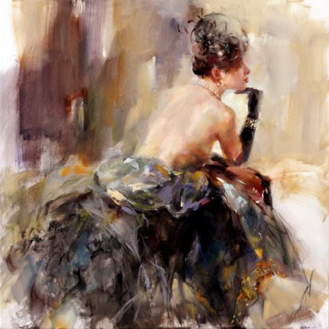 Transparent Memories Oil Painting by Anna Razumovskaya