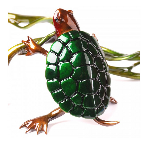 Turtle Creek bronze sculpture by Tim Cotterill